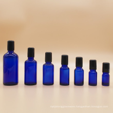 5ml 10ml 15ml 20ml 30ml 50ml 100ml glass cobalt blue essential oil bottles